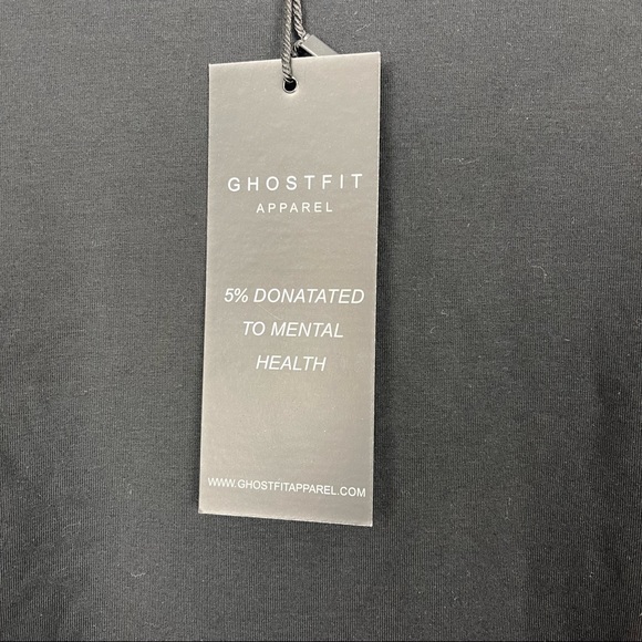 NEW • GHOSTFIT Legacy Long Sleeved Athletic Shirt in Black - Picture 4 of 6